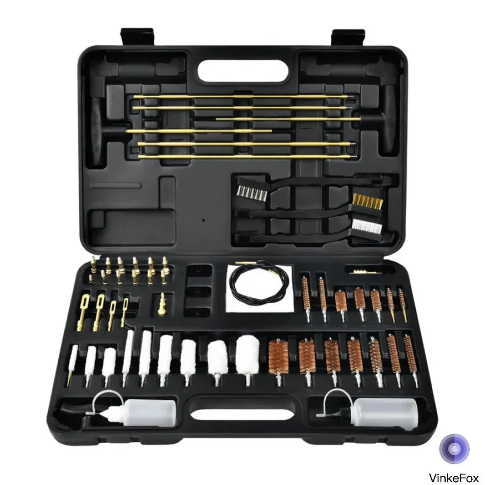 VinkeFox Universal Gun Cleaning Kit for All Guns Brass Jags & Loops Upgraded